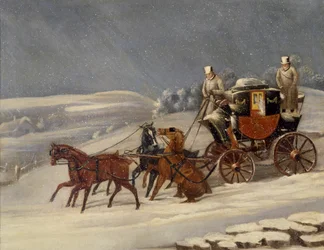 Kutsche und Viererzug